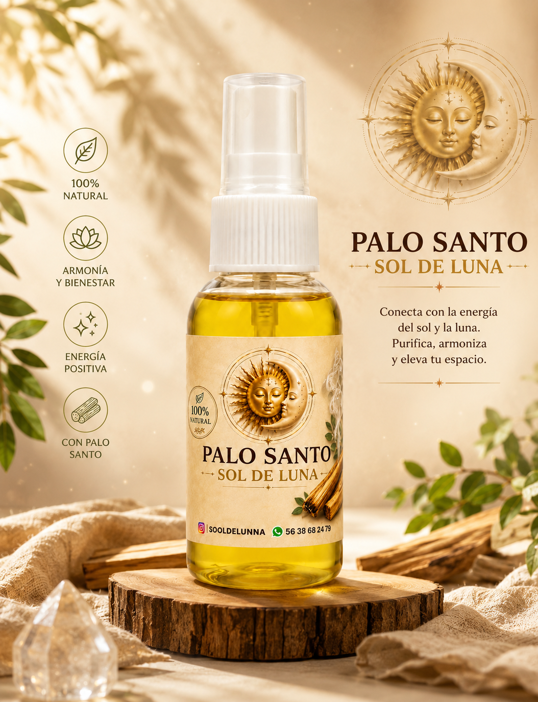 Loción de Palo Santo